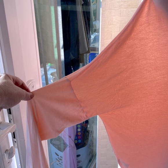 GAIAM BALLET BARBIE PINK LONG SLEEVE T SHIRT  TUNIC WITH SCOOP NECK Sz S… - Picture 6 of 12